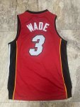 Maillot de Basket #3 Wade Miami Heat 2005-06 authentique Rouge